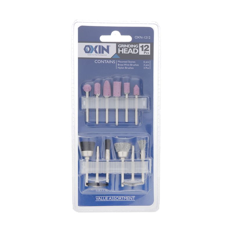 سری فرز انگشتی اکسین  مدل oxn 1212 مجموعه 12 عددی